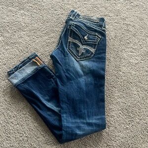 Rock revivial women’s straight leg jeans